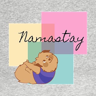 Nama-stay (Namaste) Yoga Dog T-Shirt